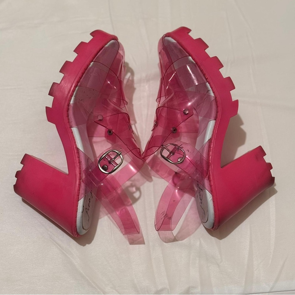 Free People Pink Sandals - Picture 8 of 10